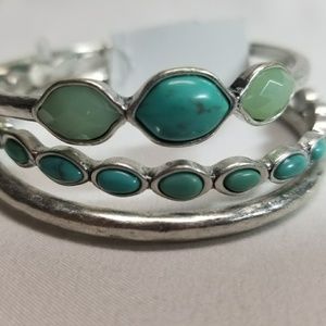 NWT Turquoise Bracelet Set